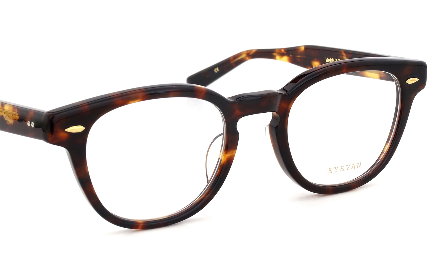 EYEVAN メガネ通販 Webb(49) col.TORT フロント