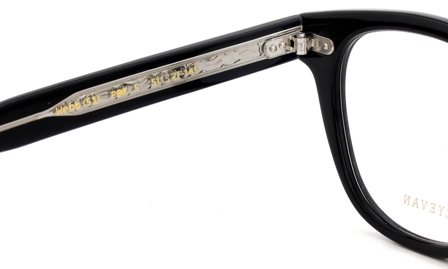 EYEVAN メガネ通販 Webb(51) col.PBK/S