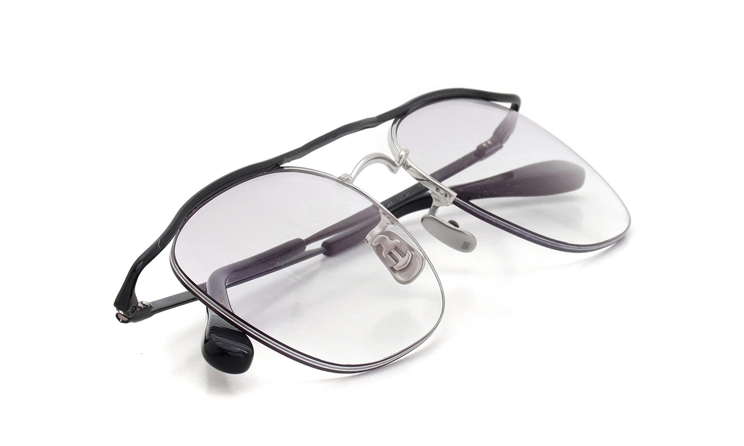 EYEVAN7285 サングラス通販 1022 C.802800 MRM GRY.GD 折りたたみ1