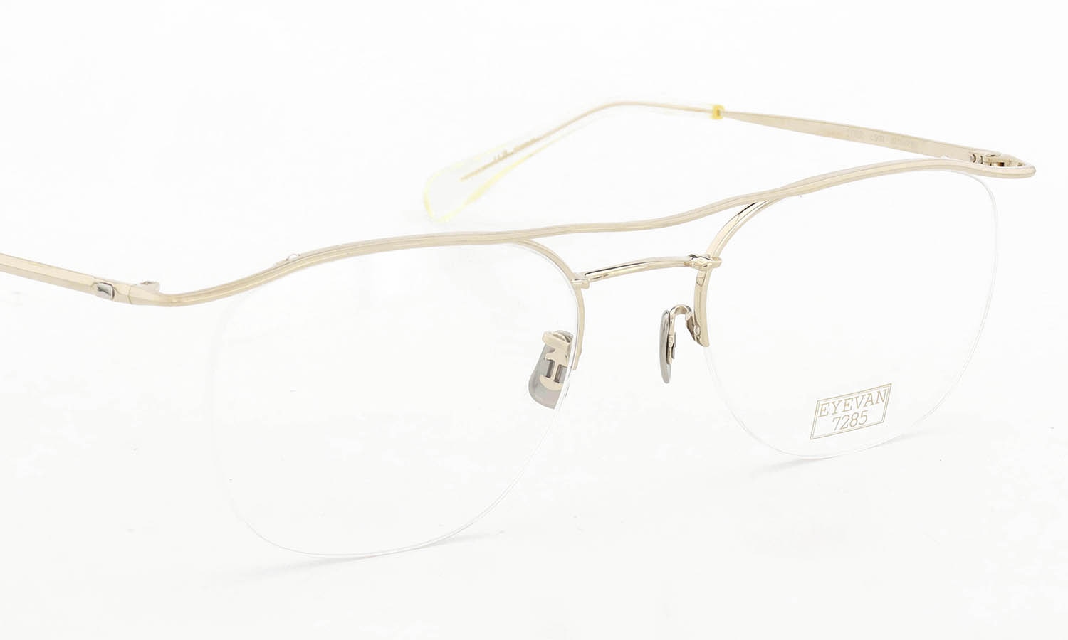 EYEVAN7285 メガネ通販 1022(48) C.902 WHITE GOLD