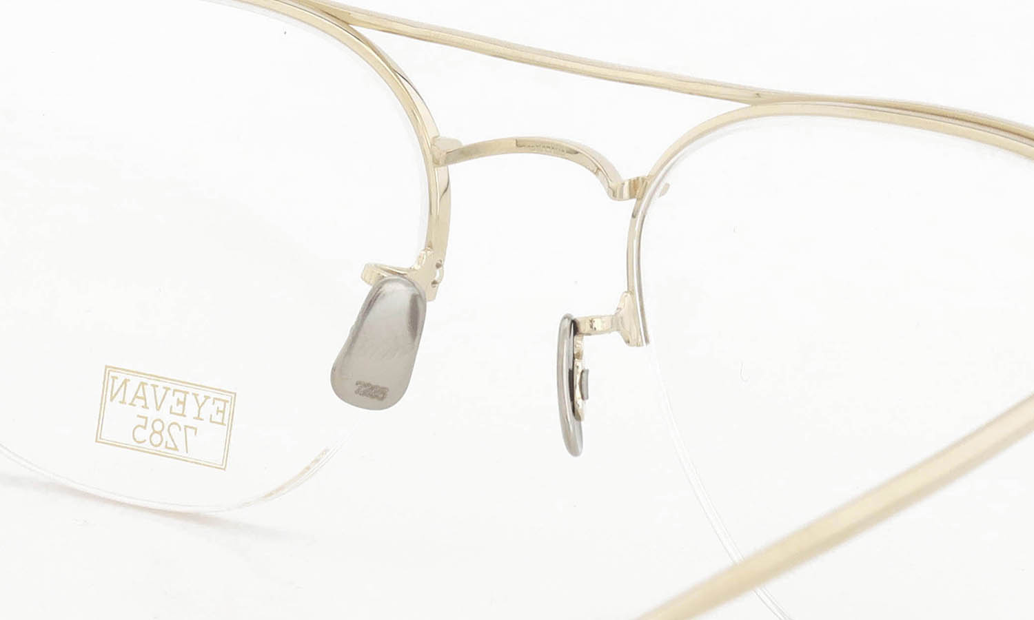 EYEVAN7285 メガネ通販 1022(48) C.902 WHITE GOLD