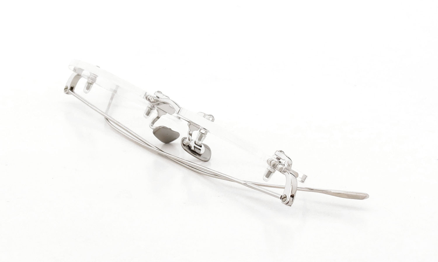 EYEVAN7285 メガネ通販 1196-1 (48) C.800 SILVER 折り畳んだ状態2