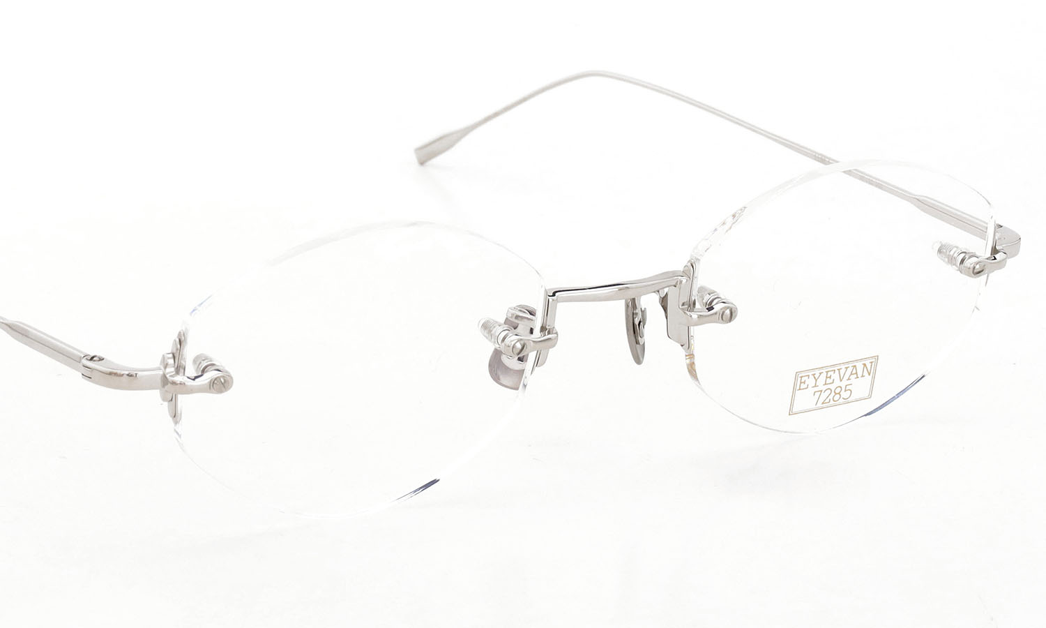 EYEVAN7285 メガネ通販 1196-1 (48) C.800 SILVER フロント