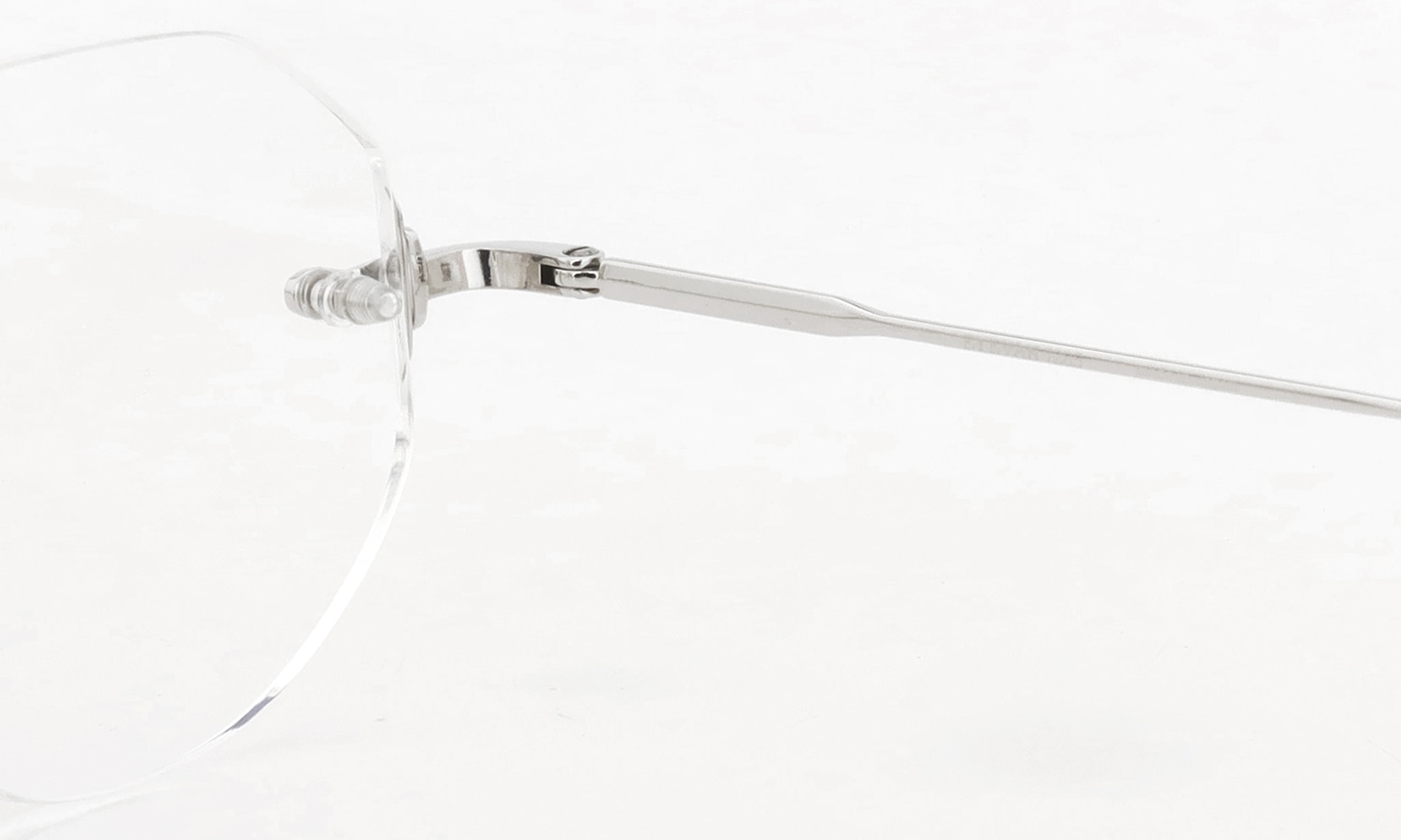 EYEVAN7285 メガネ通販 1296-2(49) c.800 右側ヒンジ裏面と刻印