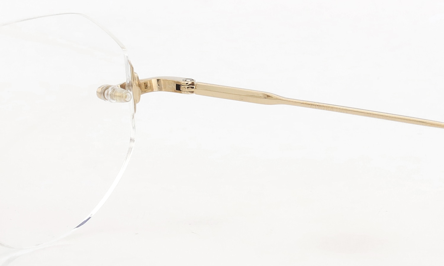 EYEVAN7285 メガネ通販 1296-2(49) c.902 右側ヒンジ裏面と刻印
