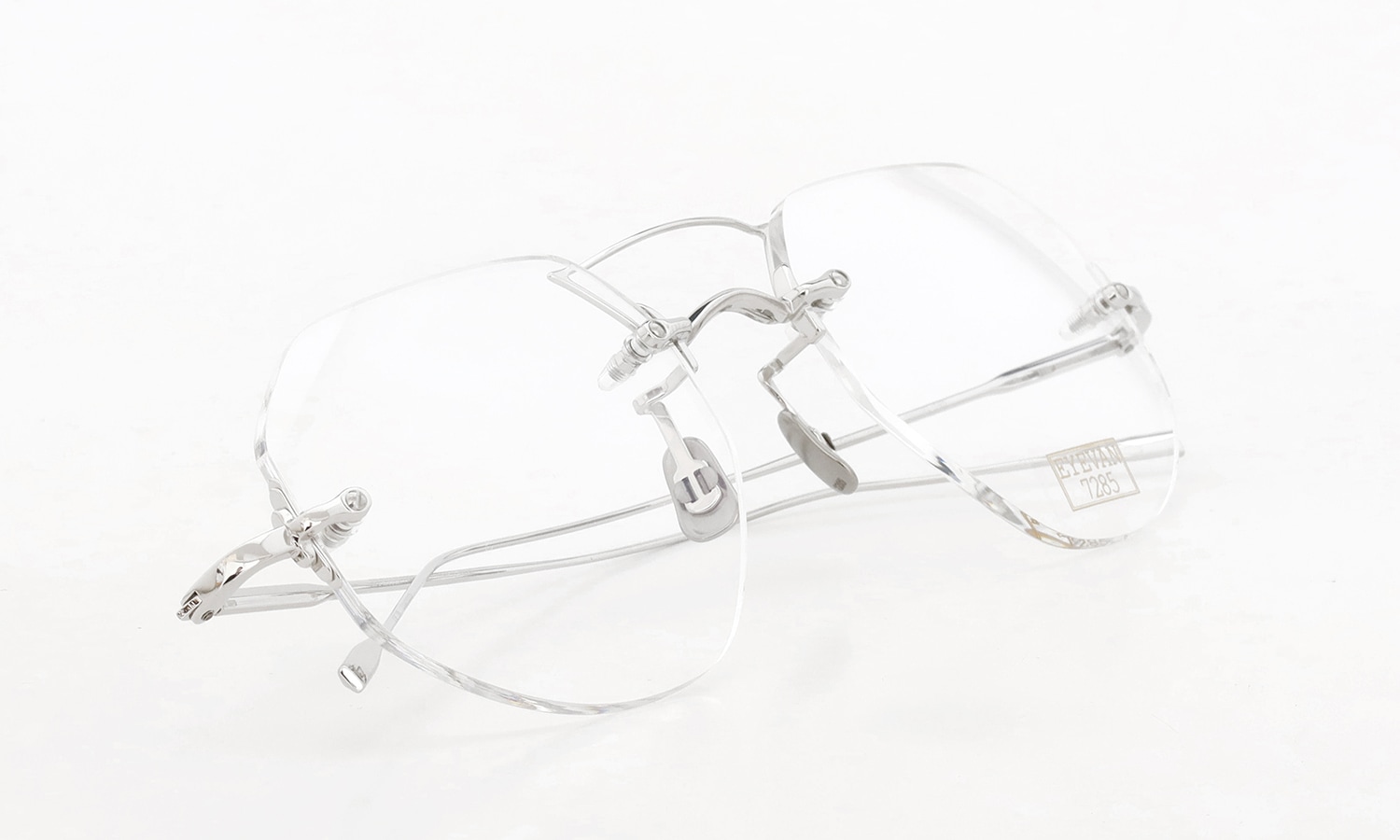 EYEVAN7285 メガネ通販 1296-2(53) c.800 折り畳んだ状態1