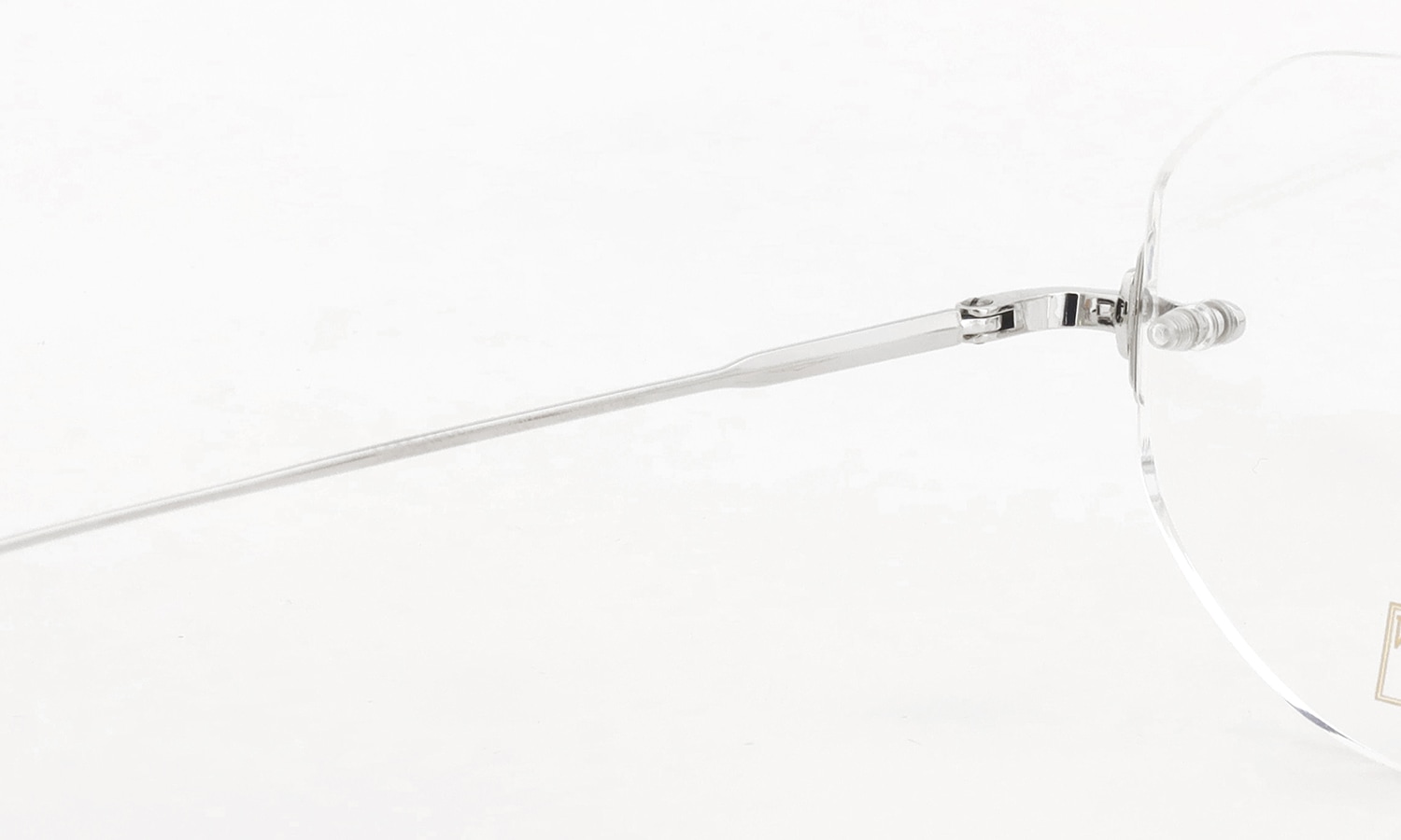 EYEVAN7285 メガネ通販 1296-2(53) c.800 左側ヒンジ裏面と刻印