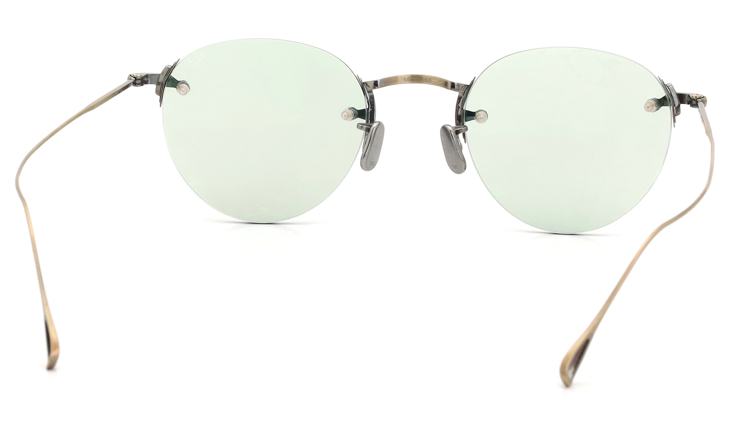 EYEVAN7285 サングラス 140(48) C.901 ANTIQUE GOLD /MRM GRN2 裏側