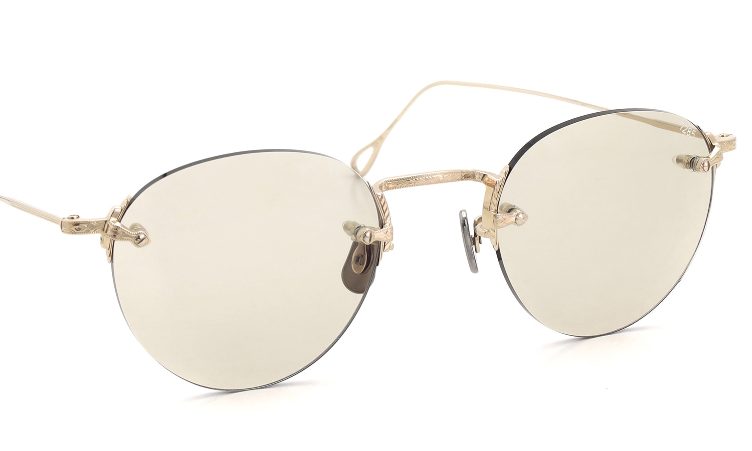 EYEVAN7285 サングラス 140(48) C.902 WHITE GOLD /MRM BR2 フロント