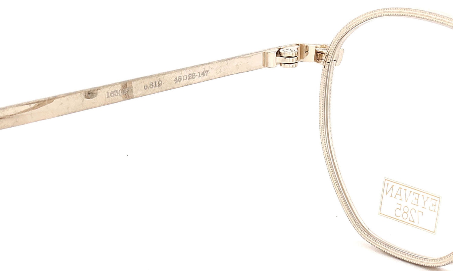 EYEVAN7285 メガネ通販 163 45size C.819