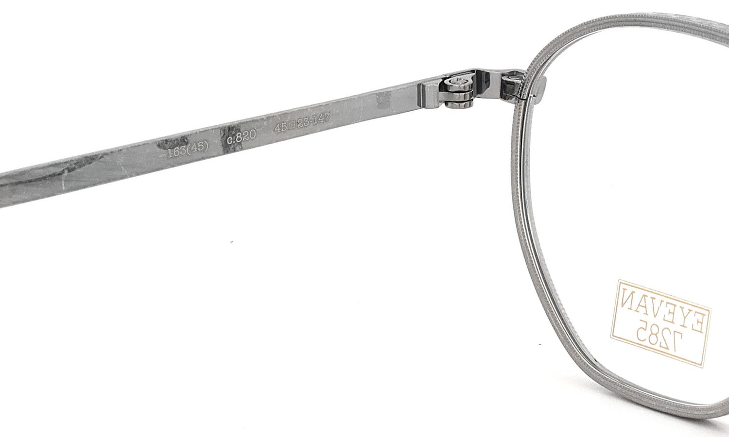 EYEVAN7285 メガネ通販 163 45size C.820