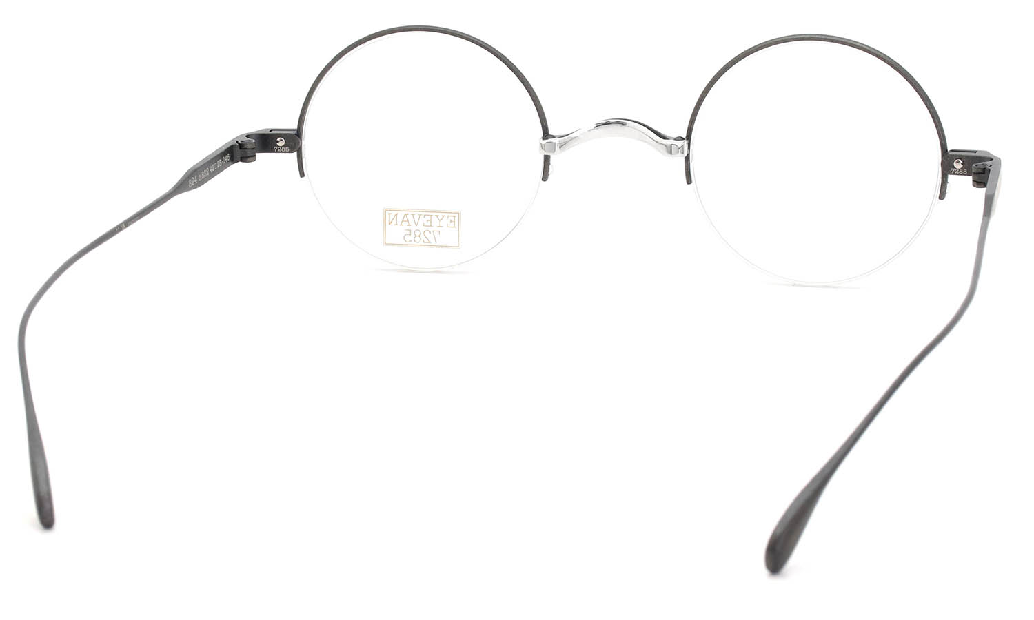 EYEVAN7285 ハーフリムメガネ通販 824 Col.822