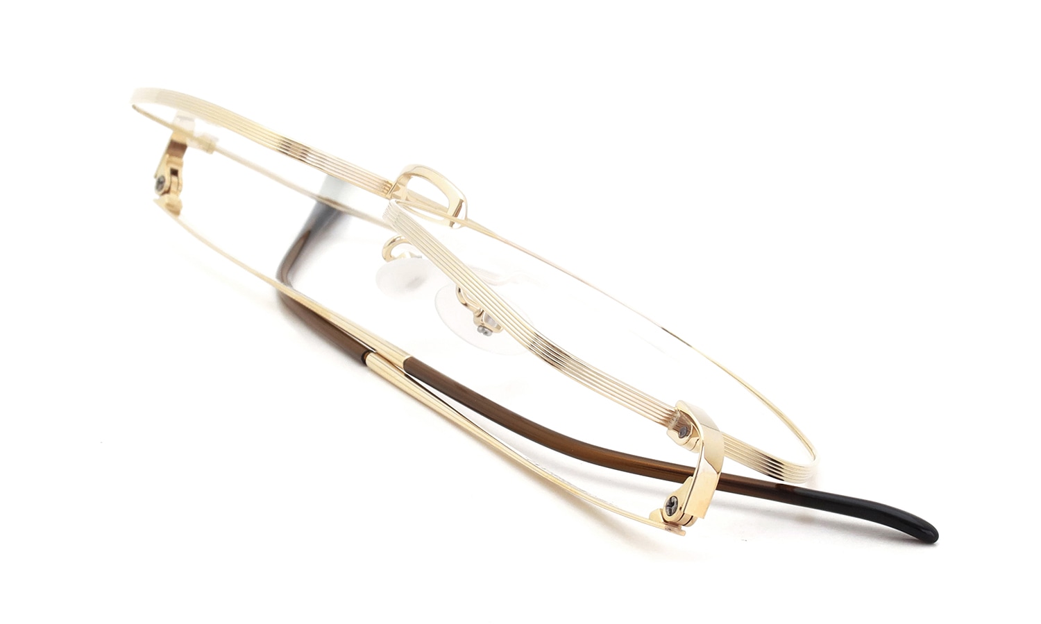 GOTTI メガネ ALDEN col.GLS 折りたたみ2