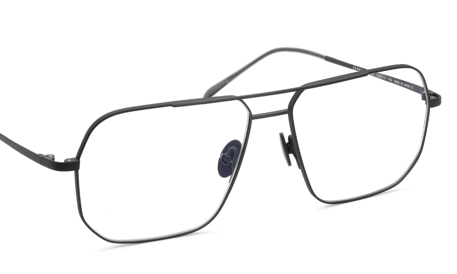 GOTTI SWITZERLAND メガネ GERET col.BLKM フロント