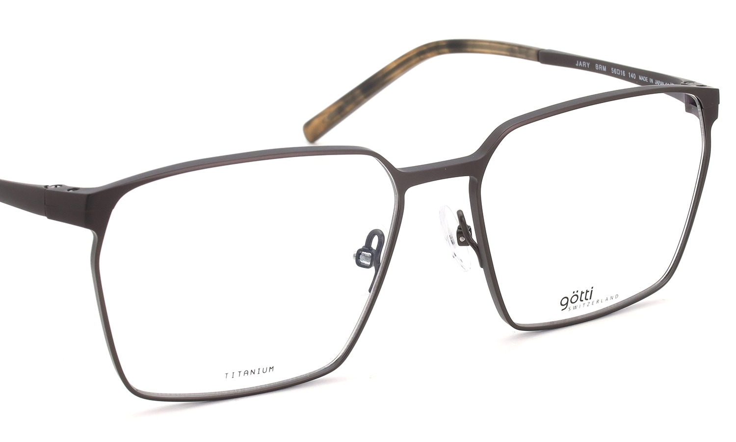 GOTTI SWITZERLAND メガネ JARY col.BRM フロント