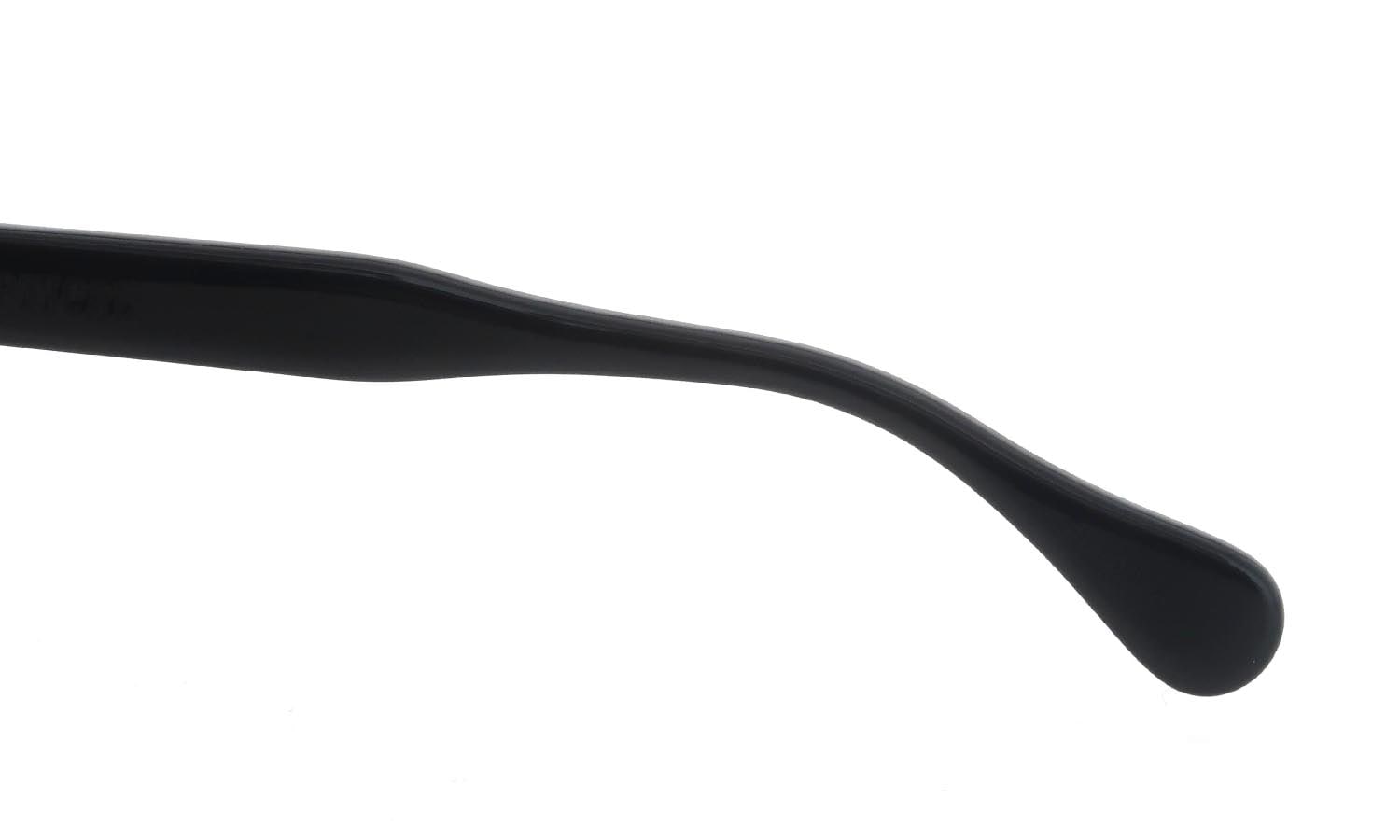 JULIUS TART OPTICAL メガネ通販 AR-48-22 col.BLACK 右テンプル内側