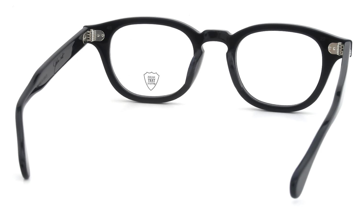 JULIUS TART OPTICAL メガネ通販 AR-48-22 col.BLACK フロント裏側