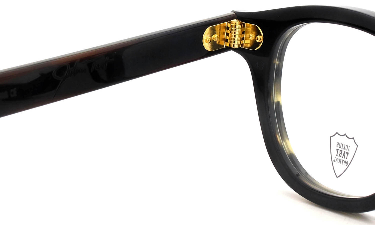 JULIUS TART OPTICAL AR Gold Series メガネ通販 AR-46-22 Camo Sasa/Gold PL-002Ce
