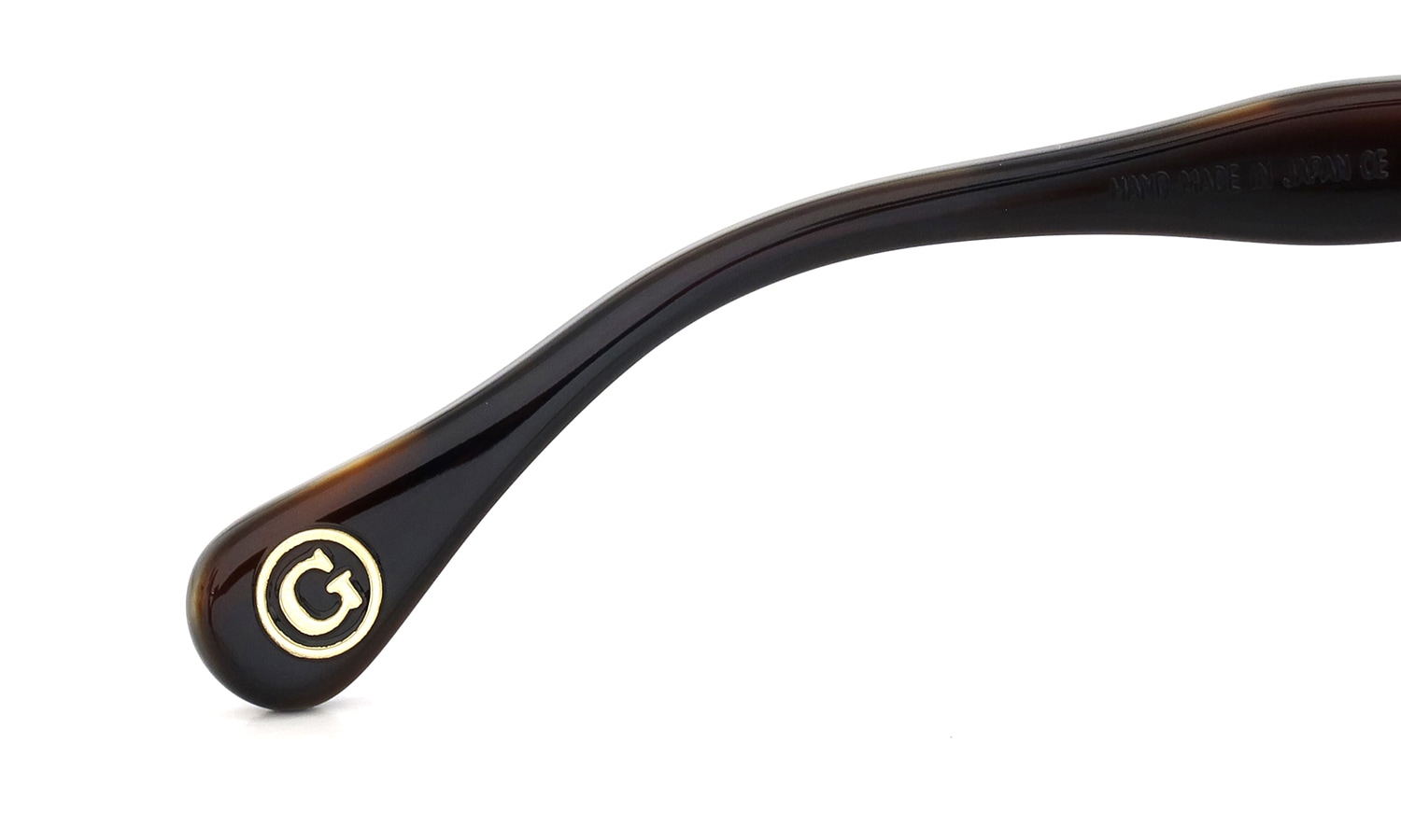 JULIUS TART OPTICAL AR Gold Edition メガネ通販 AR-46-24 Camo Sasa/Gold PL-102Ce 左テンプル先のGold Editionの刻印