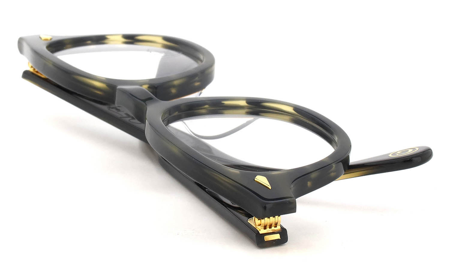 JULIUS TART OPTICAL AR Gold Series メガネ通販 AR-48-22 Camo Sasa/Gold PL-003Ce