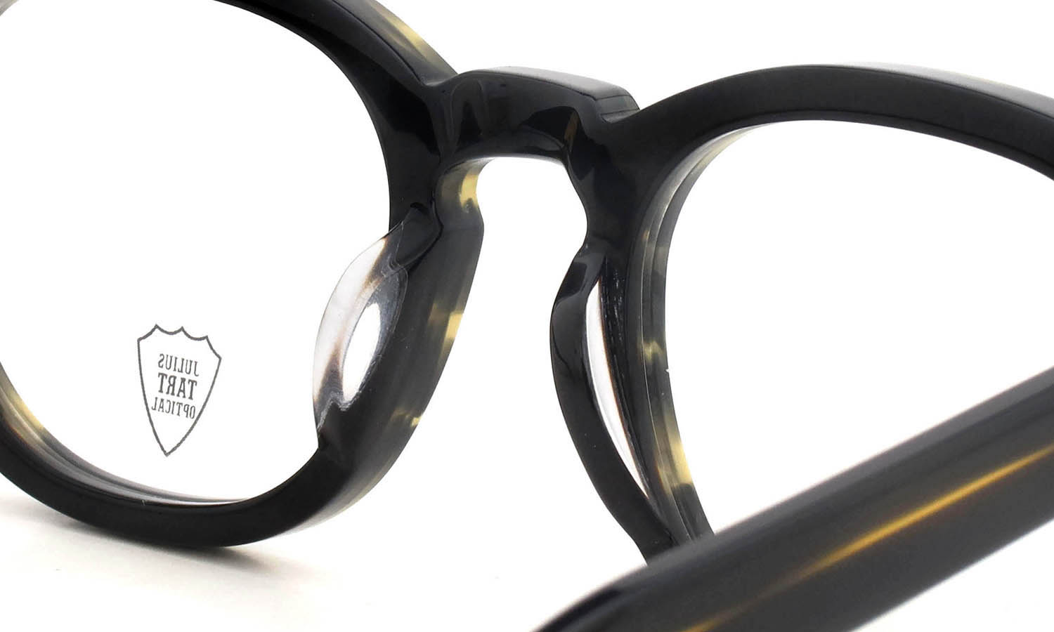 JULIUS TART OPTICAL AR Gold Series メガネ通販 AR-48-22 Camo Sasa/Gold PL-003Ce
