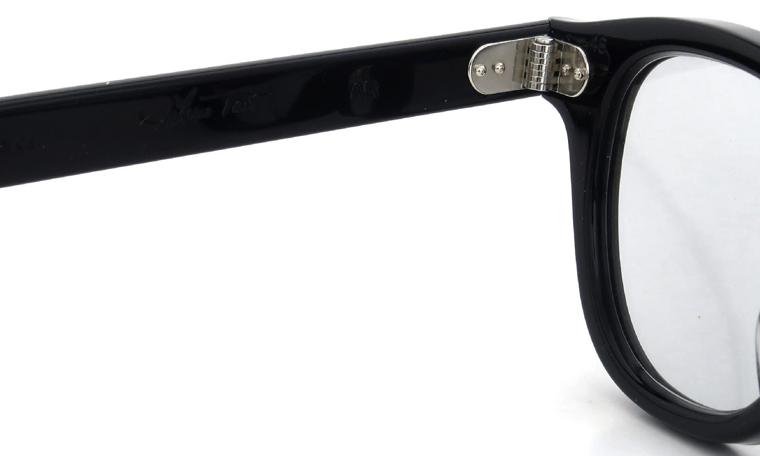 JULIUS TART OPTICAL サングラス通販 AR-46-22 BLACK/トゥルーグレー25%