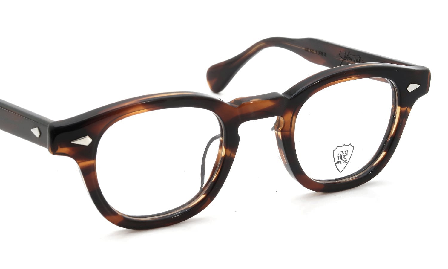 JULIUS TART OPTICAL メガネ通販 AR-44-24 デミアンバー