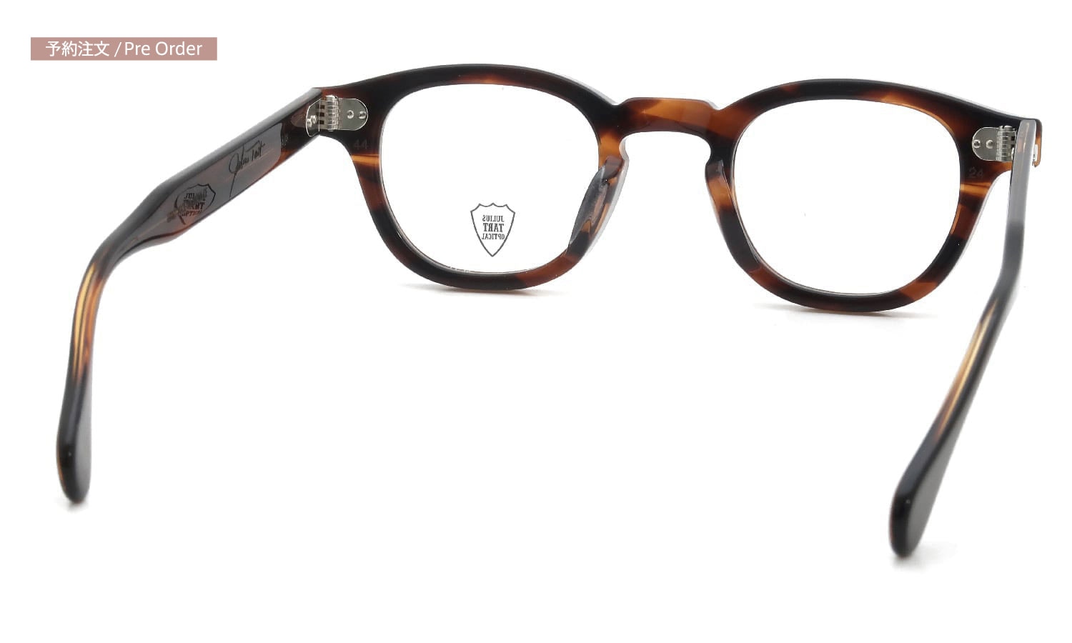 JULIUS TART OPTICAL メガネ通販 AR-44-24 デミアンバー