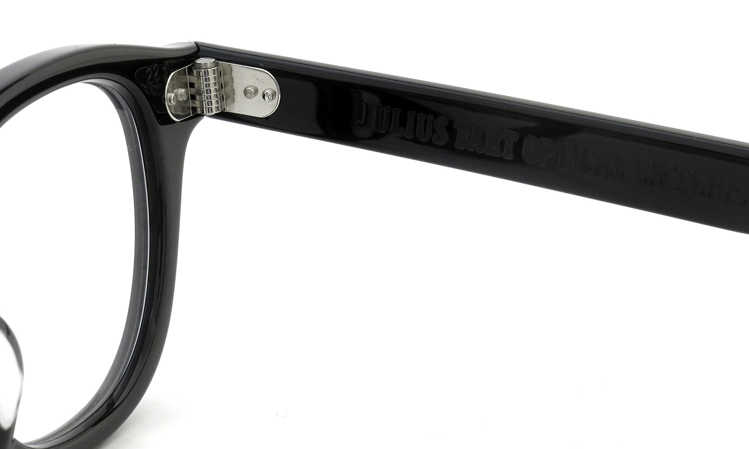 JULIUS TART OPTICAL メガネ通販 AR-46-22 PL-002A BLACK