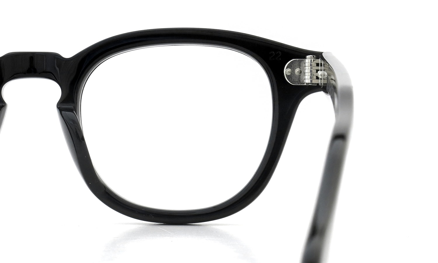 JULIUS TART OPTICAL メガネ通販 AR-46-22 PL-002A BLACK