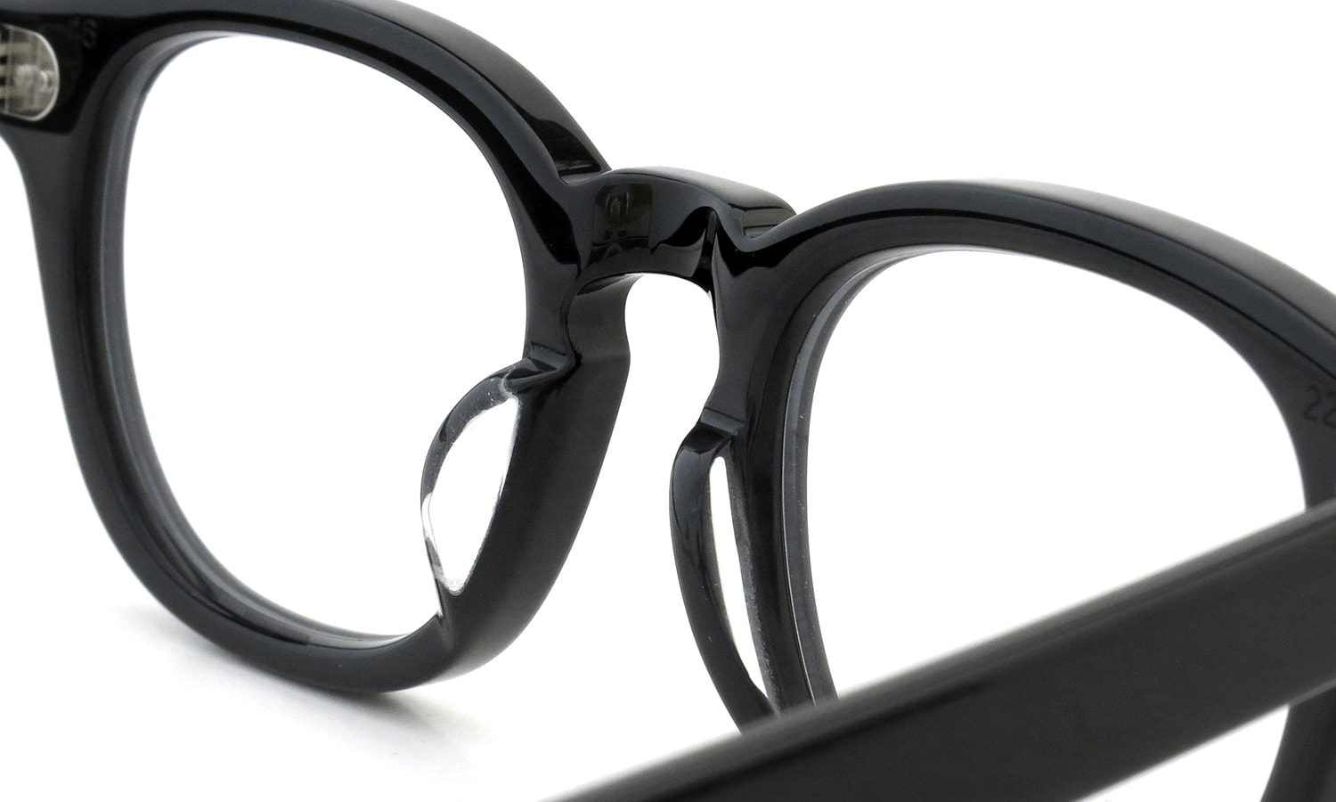 JULIUS TART OPTICAL メガネ通販 AR-46-22 PL-002A BLACK