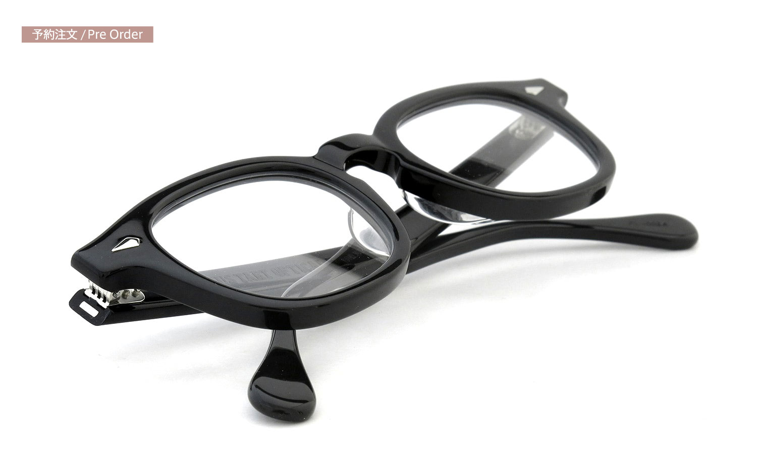 JULIUS TART OPTICAL メガネ通販 AR-46-22 PL-002A BLACK