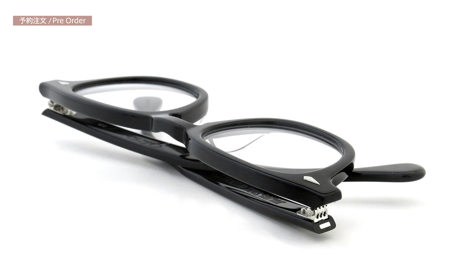 JULIUS TART OPTICAL メガネ通販 AR-46-22 PL-002A BLACK