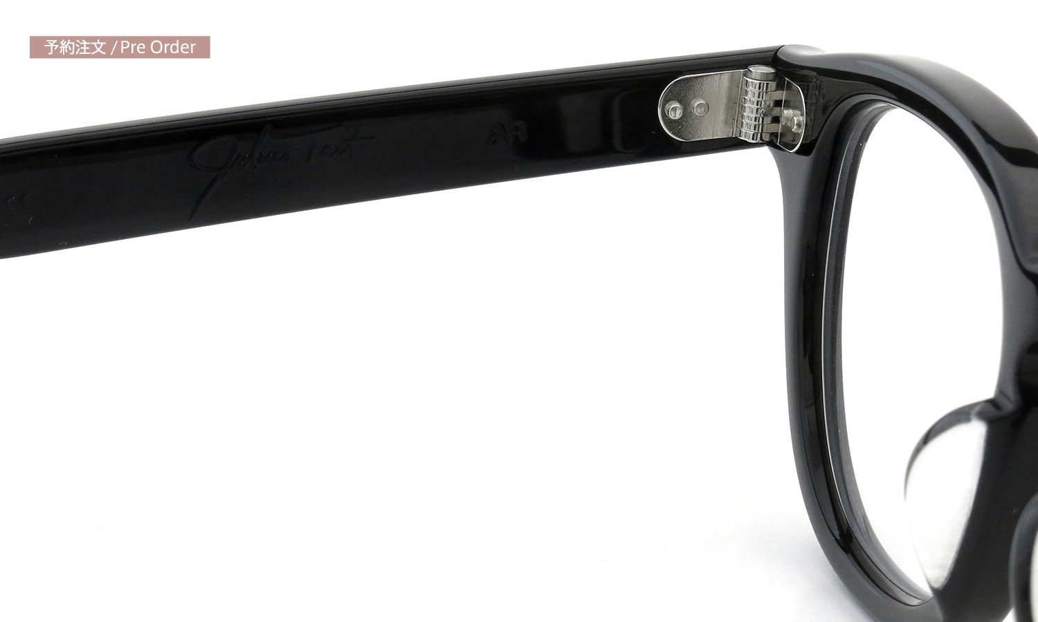 JULIUS TART OPTICAL メガネ通販 AR-46-22 PL-002A BLACK