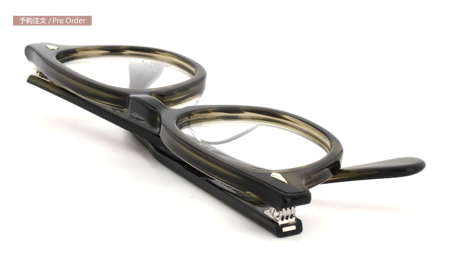 JULIUS TART OPTICAL メガネ通販 AR-46-22 OLIVE GREEN SASA PL-002SP