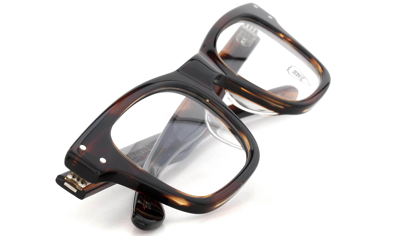 JULIUS TART OPTICAL メガネ通販 BOEING 50-24 DEMI AMBER PL-119M