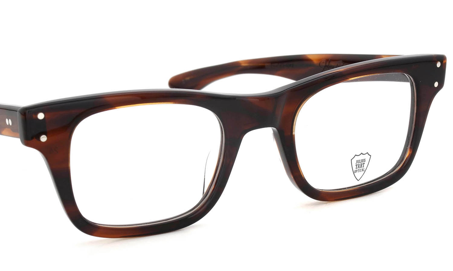 JULIUS TART OPTICAL メガネ通販 BOEING 50-24 DEMI AMBER PL-119M