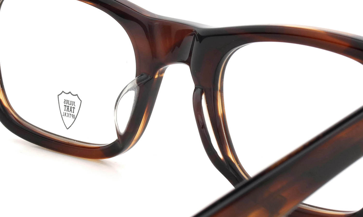JULIUS TART OPTICAL メガネ通販 BOEING 50-24 DEMI AMBER PL-119M