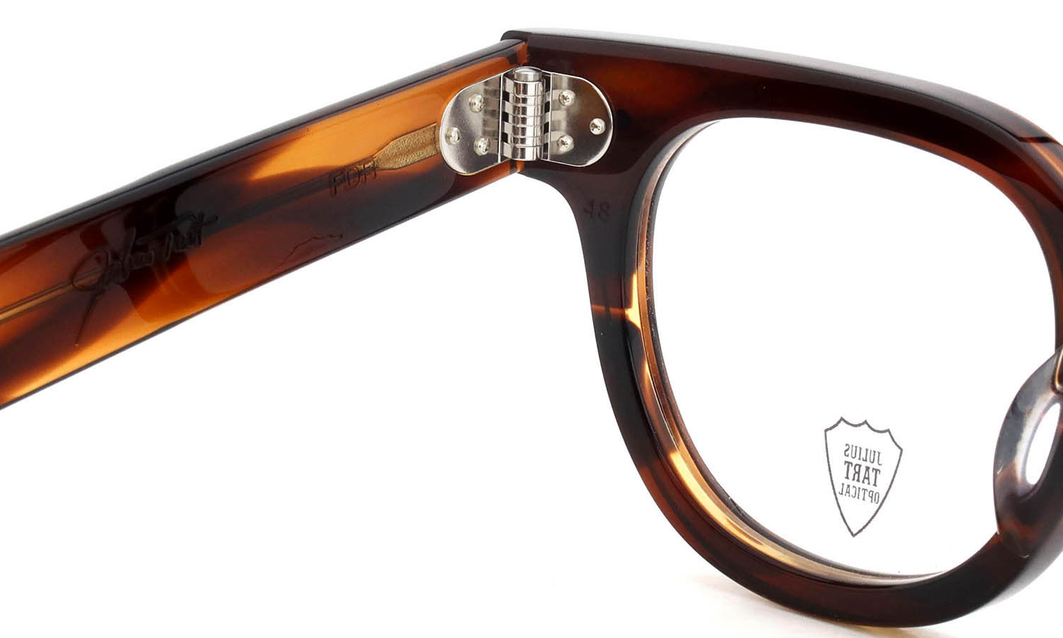 JULIUS TART OPTICAL メガネ通販 FDR-48-24 DEMI-AMBER PL-105M
