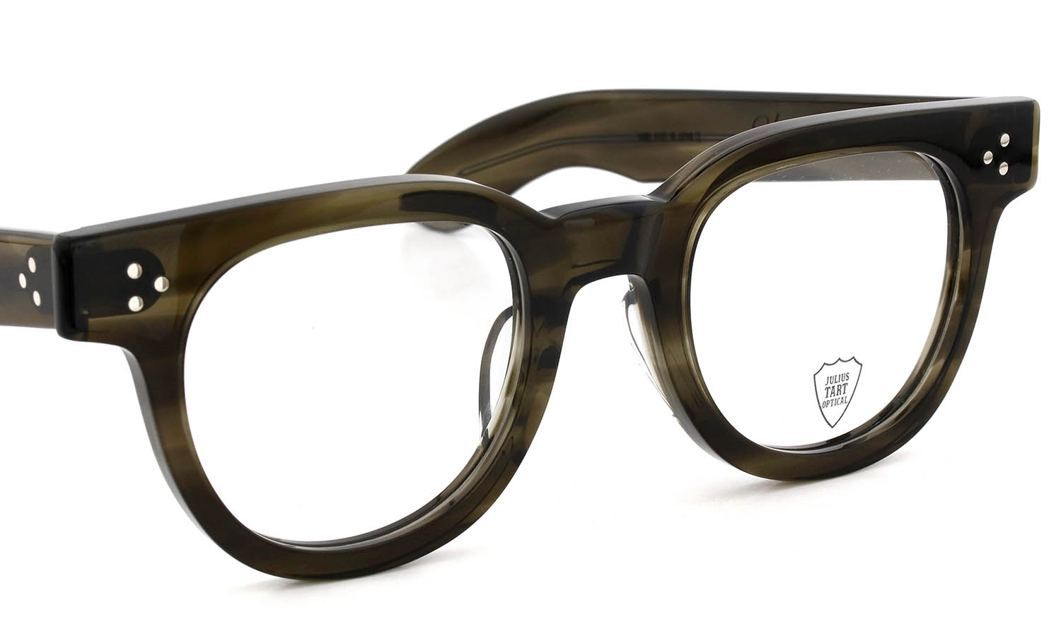 JULIUS TART OPTICAL メガネ通販 FDR-50-24 OLIVE GREEN SASA