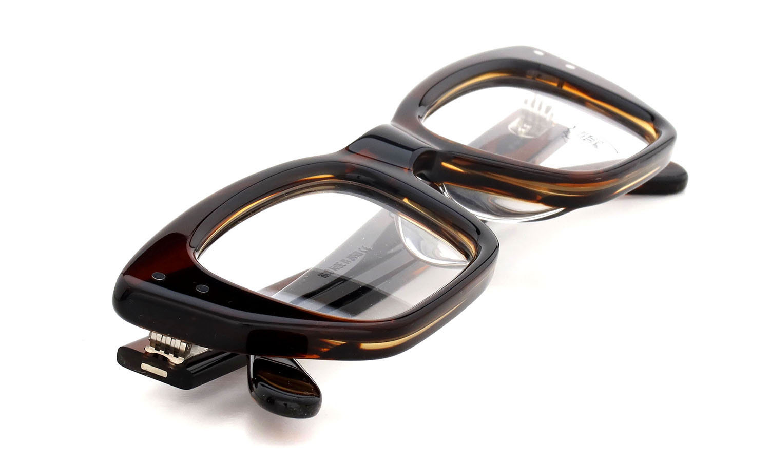 JULIUS TART OPTICAL メガネ通販 PONTI DEMI AMBER PL-138M