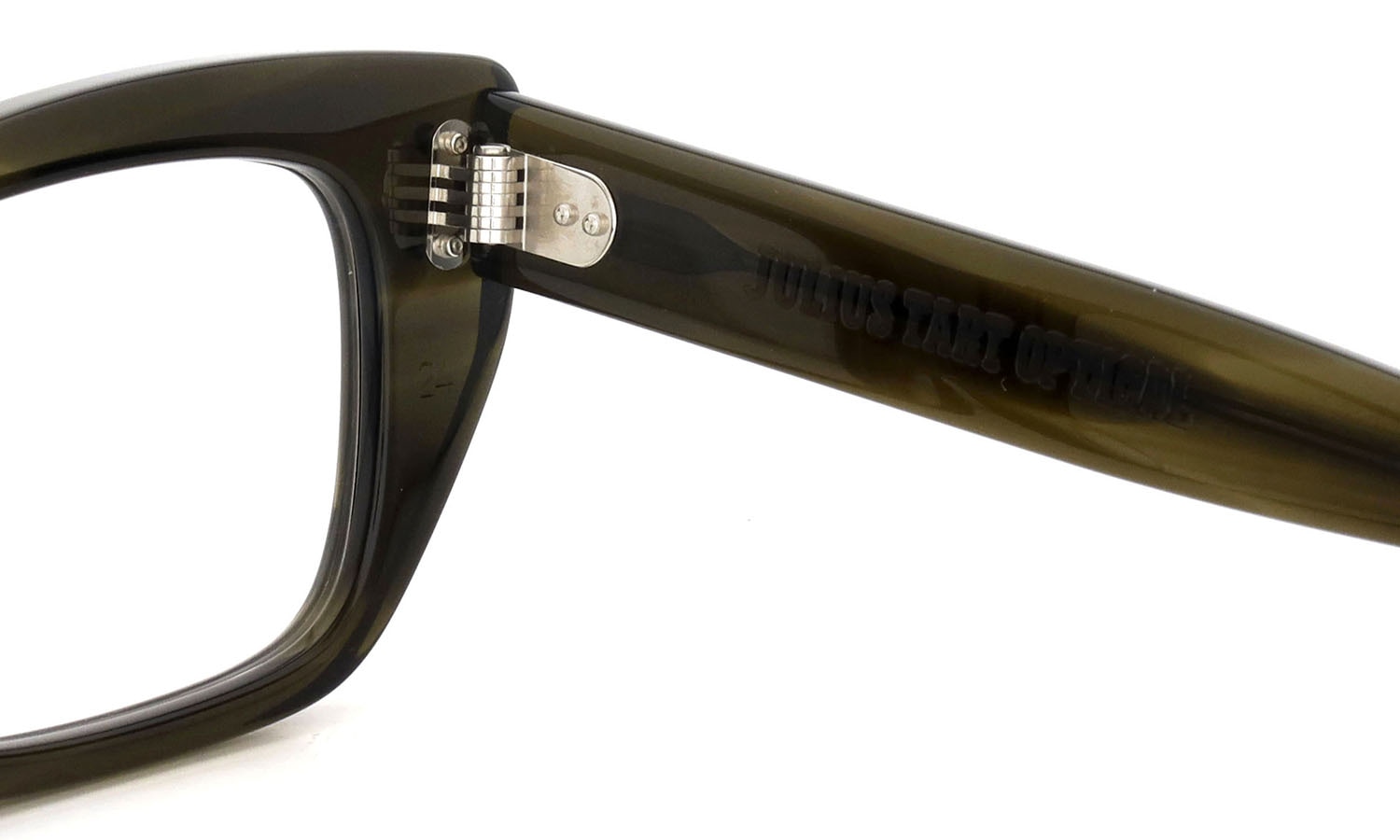 JULIUS TART OPTICAL メガネ通販 PONTI OLIVE GREEN SASA PL-138SP