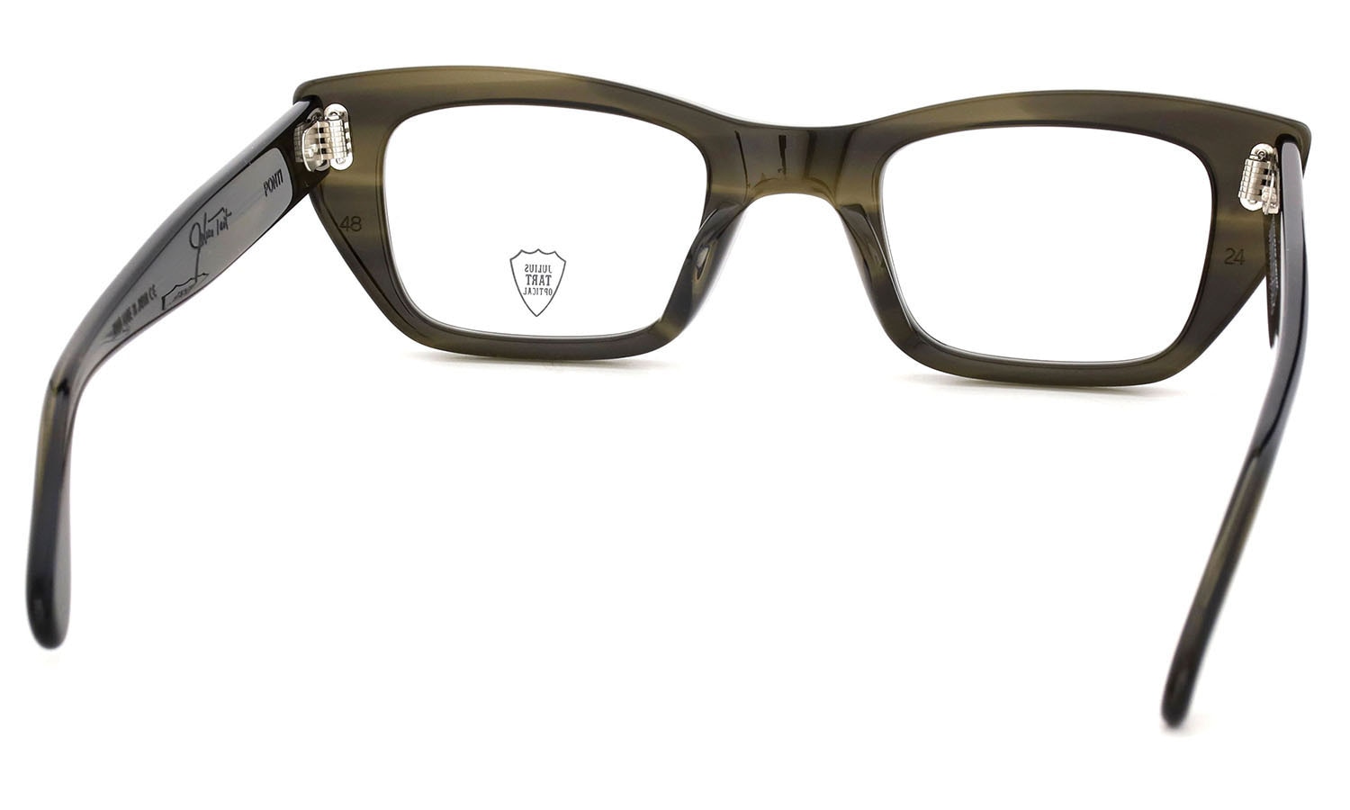 JULIUS TART OPTICAL メガネ通販 PONTI OLIVE GREEN SASA PL-138SP