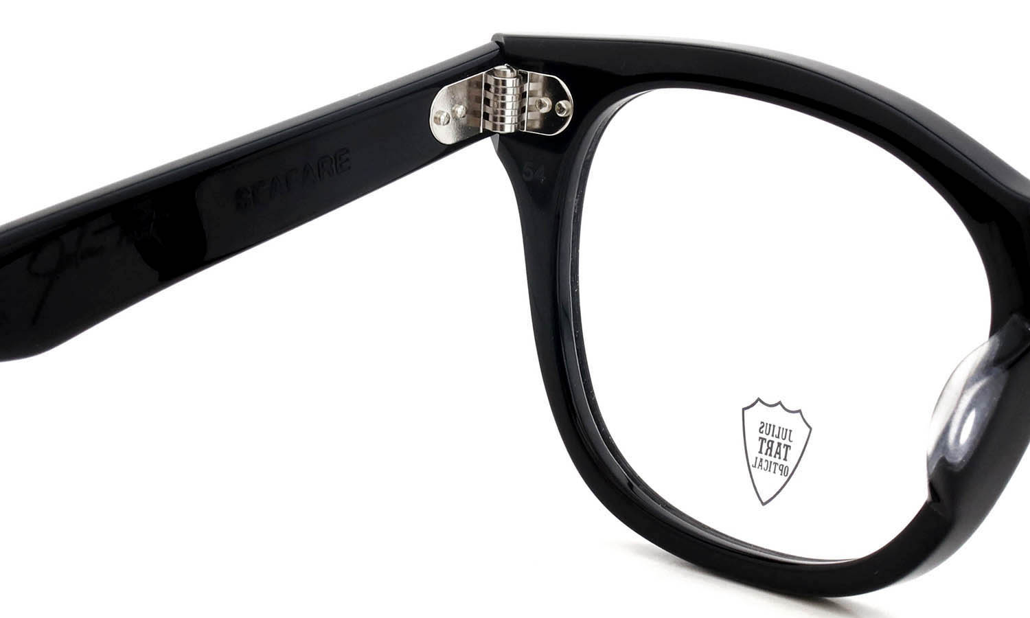 JULIUS TART OPTICAL メガネ通販 SEAFARE 54-22 BLACK PL-040A