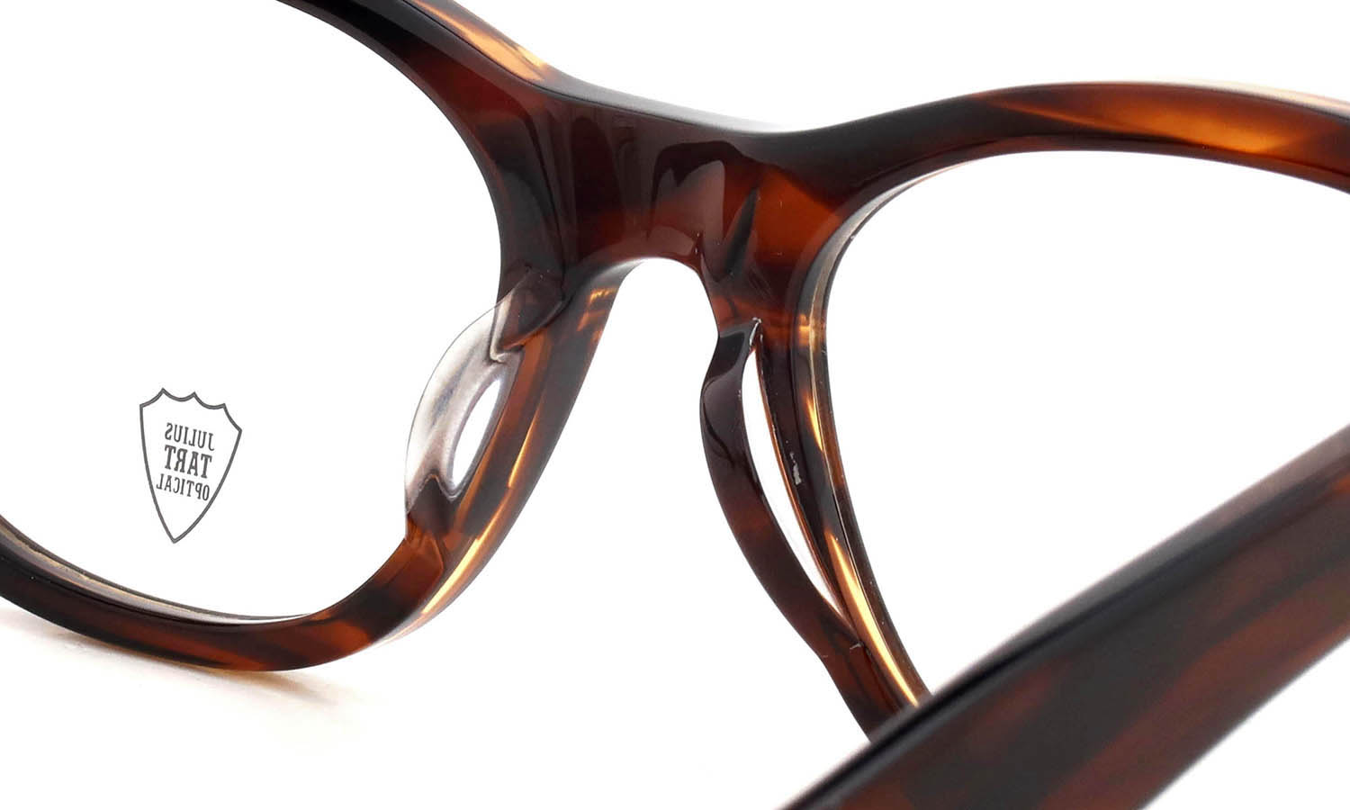 JULIUS TART OPTICAL メガネ通販 SEAFARE 54-22 DEMI AMBER PL-040M