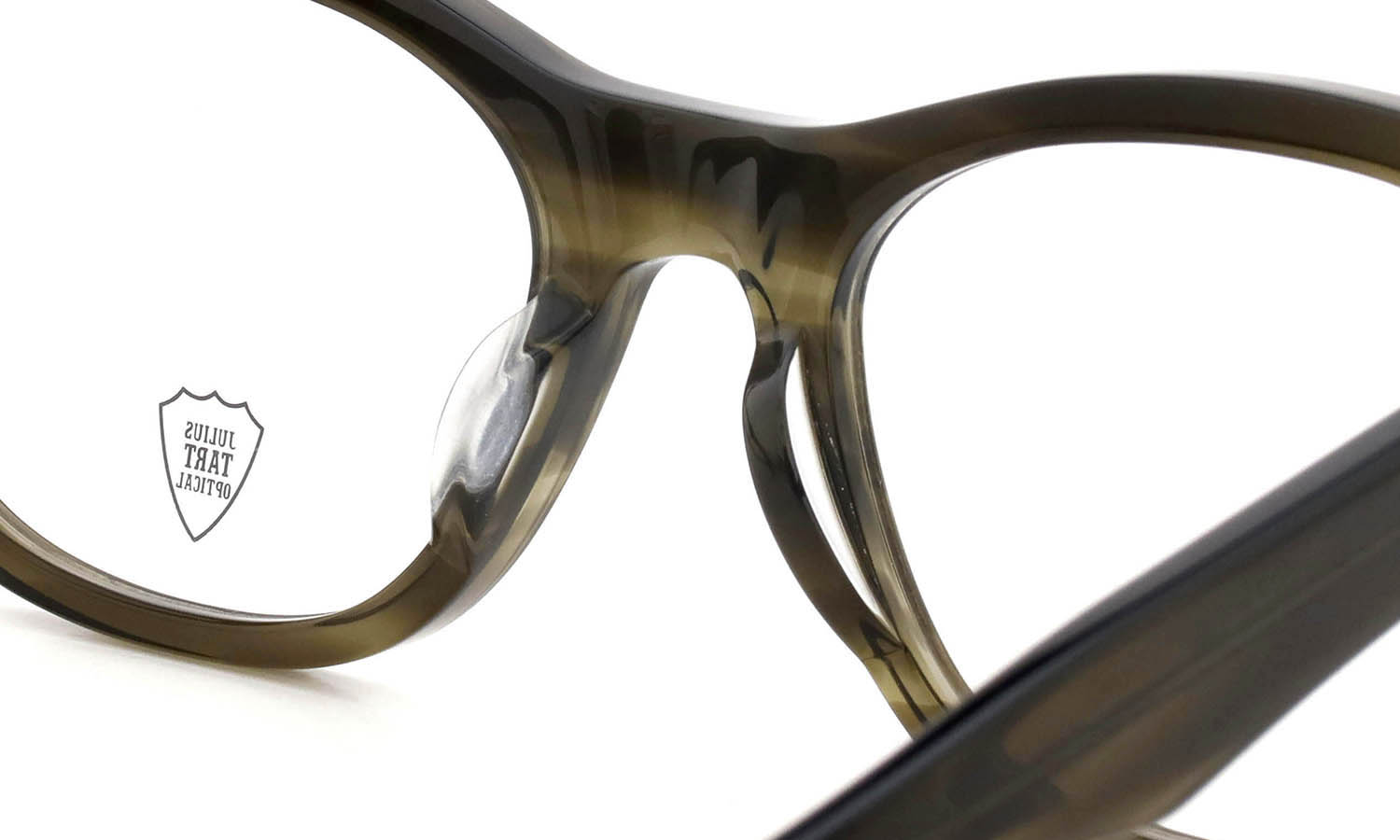 JULIUS TART OPTICAL メガネ通販 SEAFARE 54-22 OLIVE GREEN SASA PL-040SP