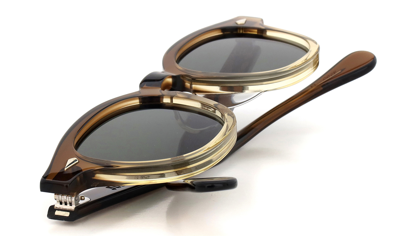 JULIUS TART OPTICAL × WACKO MARIA コラボレーションサングラス AR-46-22 Brown Gradient / 2B G-15 LENS