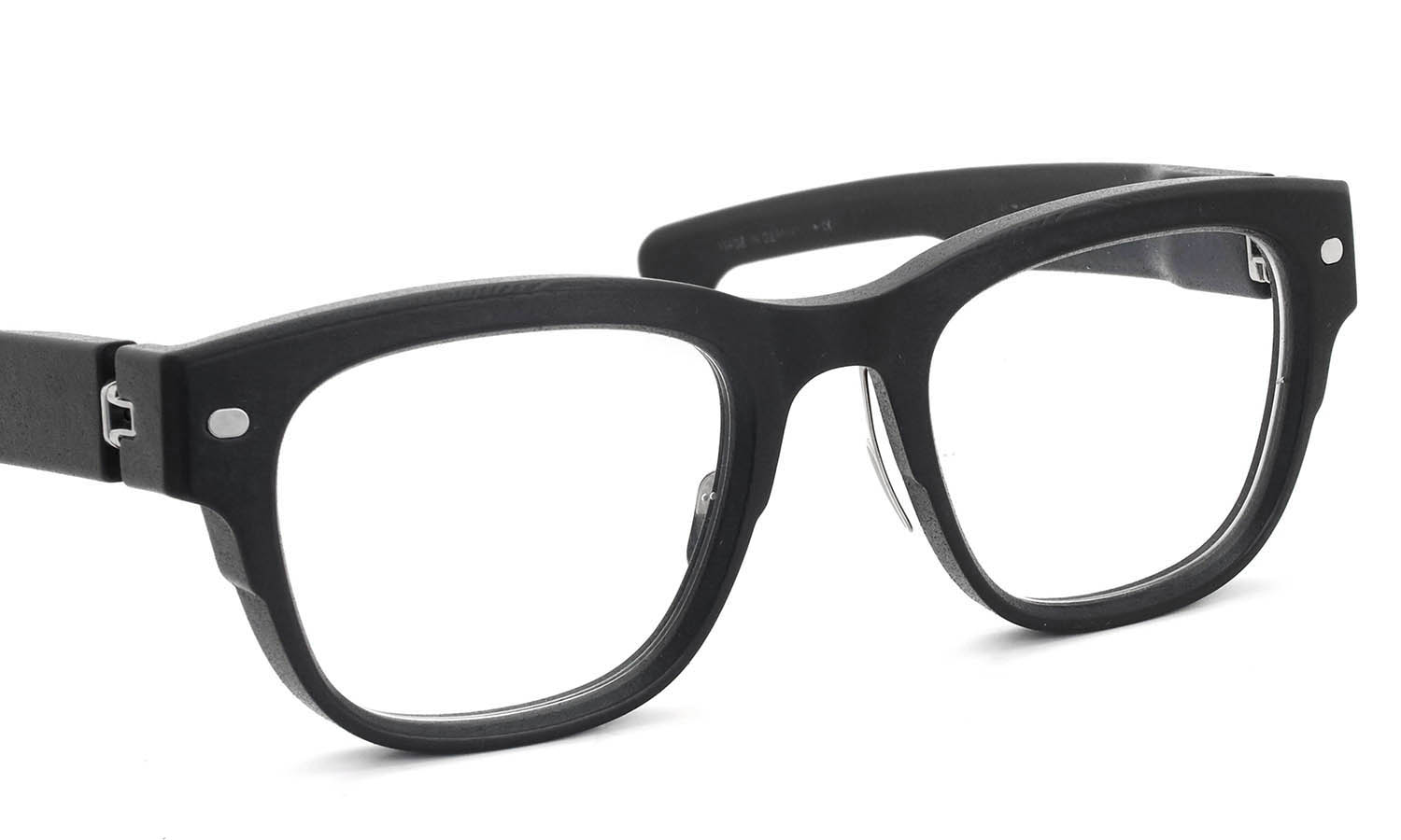 KLENZE&BAUM 3Dプリントメガネ通販 [SUMO] DEAN-NP col.COAL/SILVER