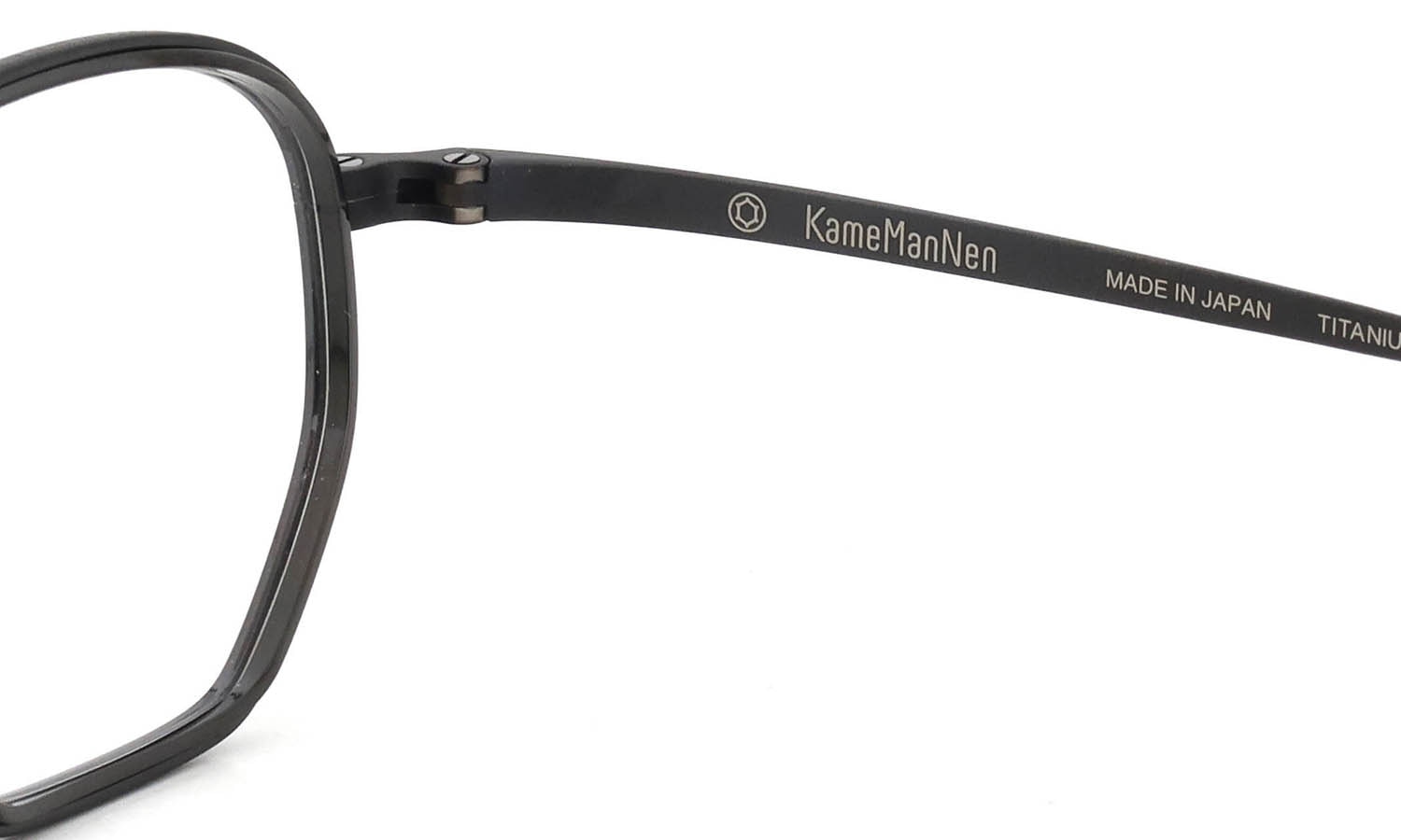 KameManNen メガネ通販 KMN-1235 (46) MBK/BK
