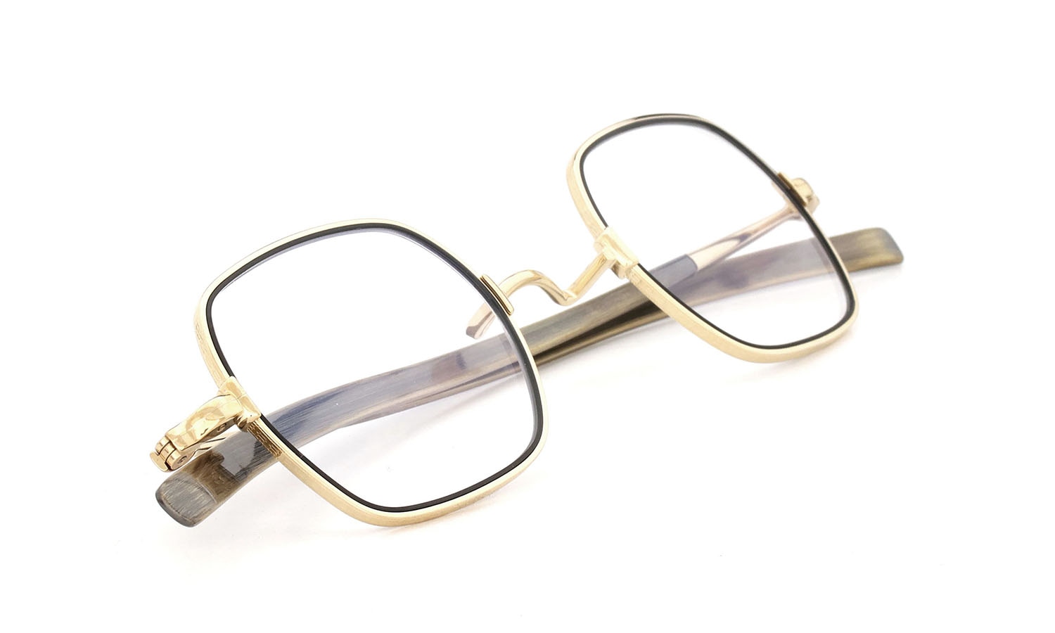 KameManNen メガネ通販 KMN-774MA(42) GD/MBK